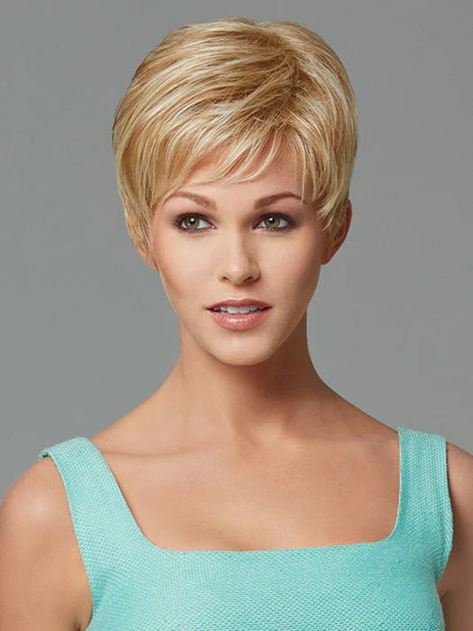 Confident Short Spiky Straight Synthetic Wig By imwigs®