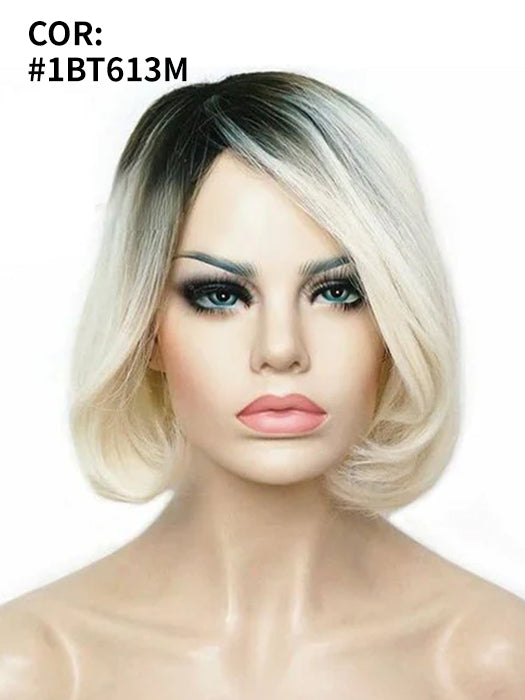 Natural Bob Hairstyle Short Straight Synthetic Wig By imwigs®